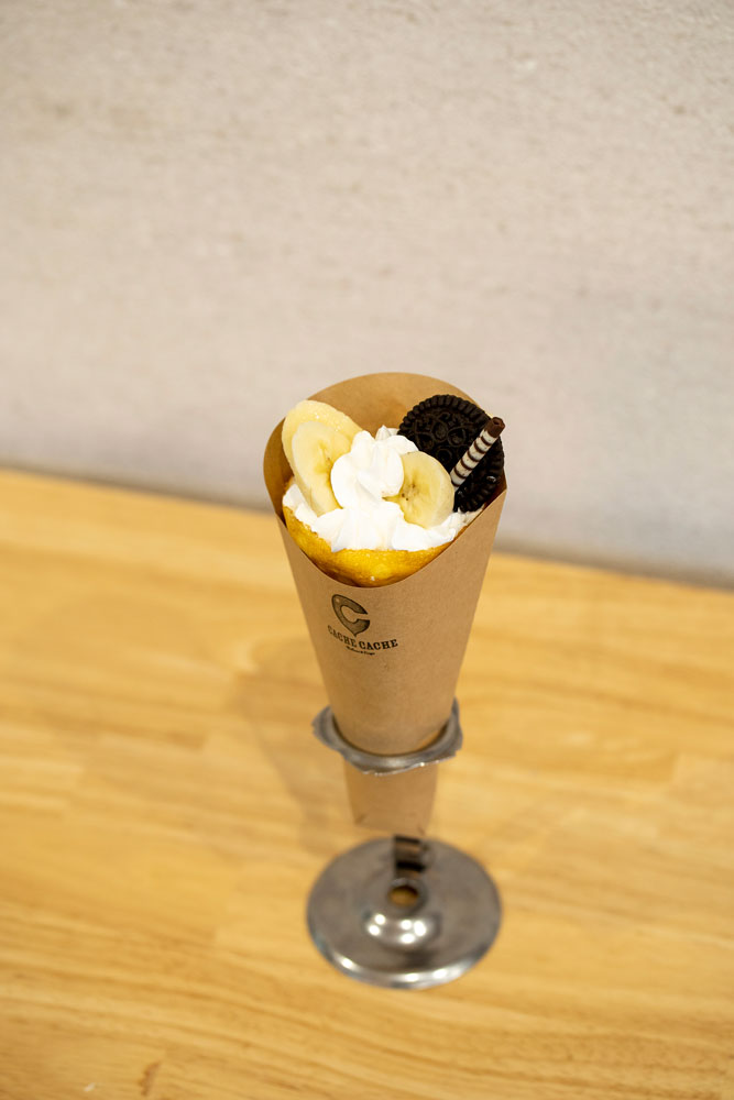 バナナホイップの写真